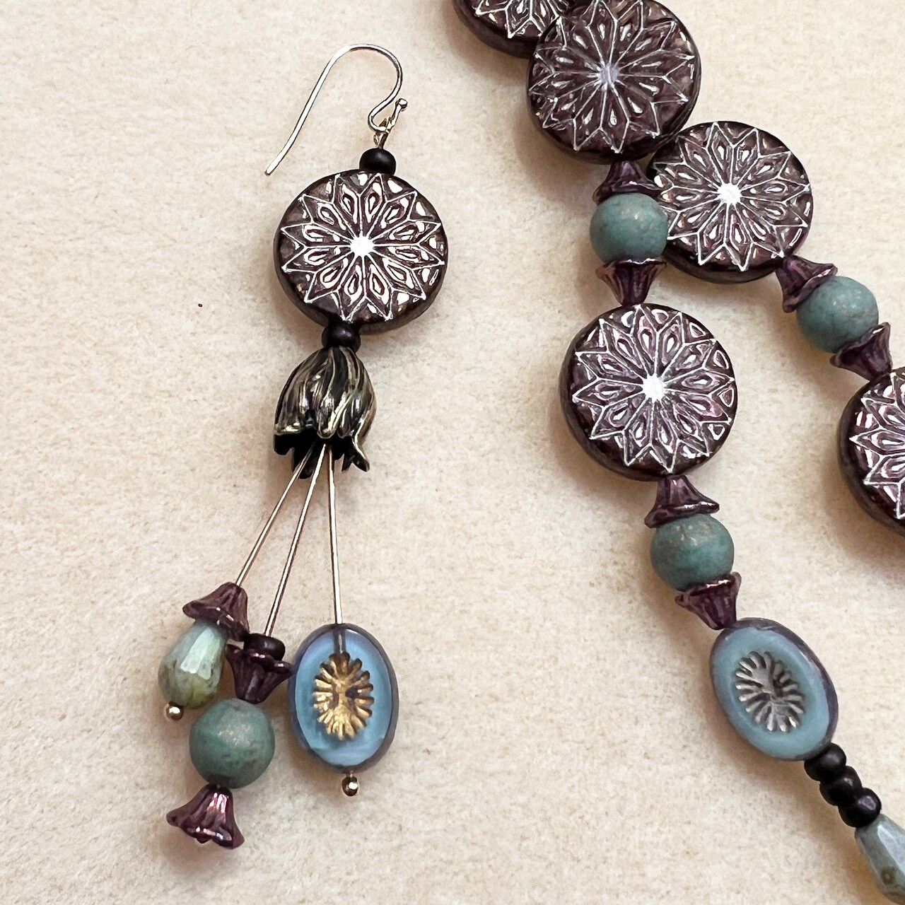 Week of Jewelry Making: Table Cut Delish Dangle Earrings with The Beadsmith®